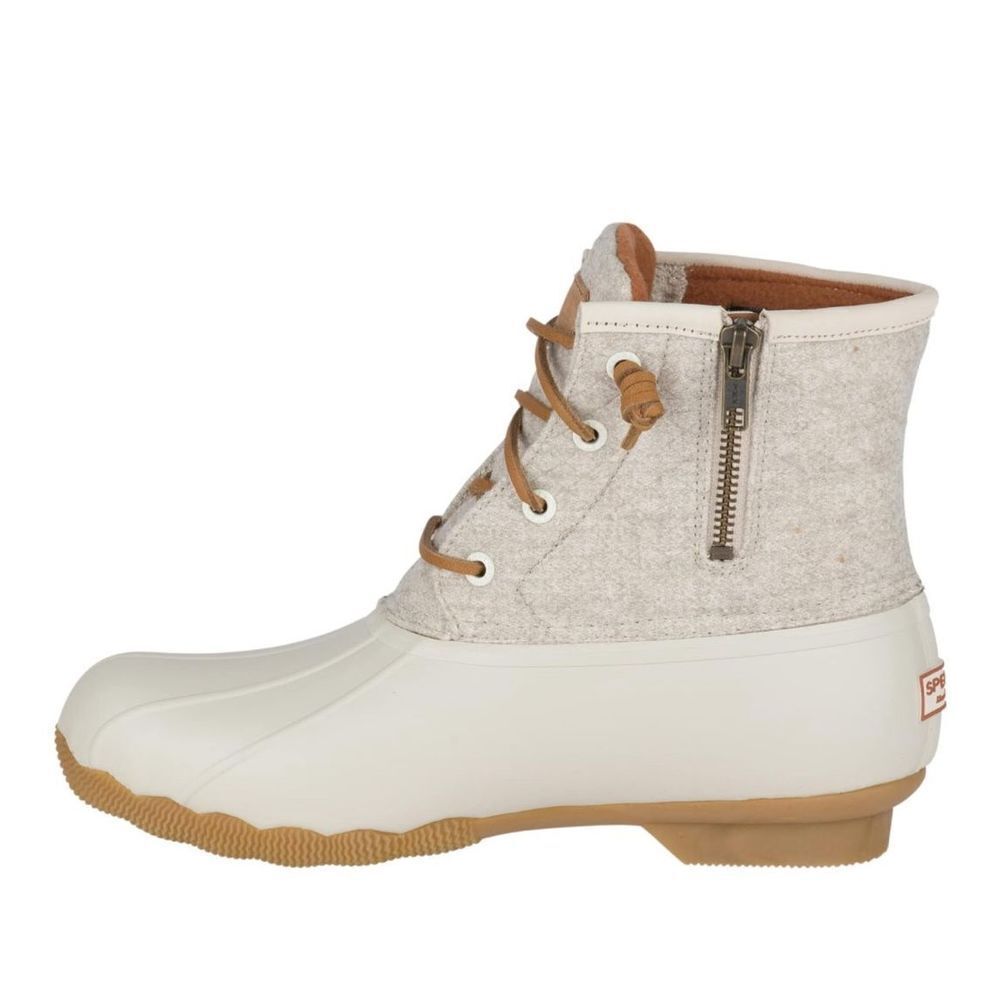 NEW Sperry Women's Saltwater Emboss Wool Boots 9.5